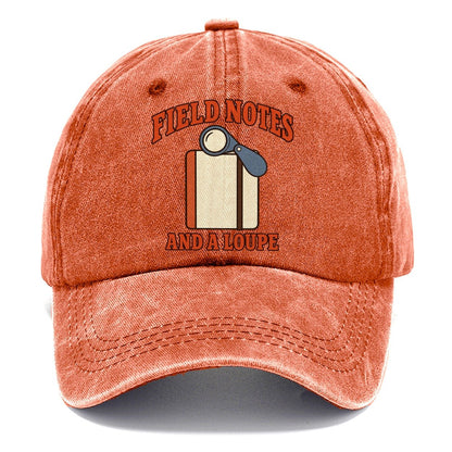 Field Notebook And Loupe Rocks And Minerals Classic Cap – Terracotta Clay