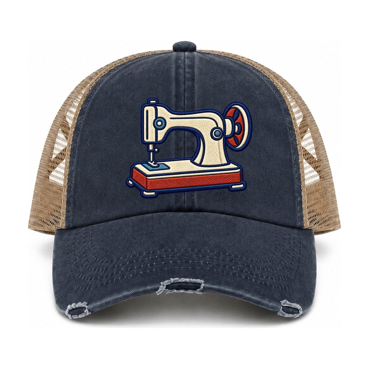 Navy-Khaki — front view