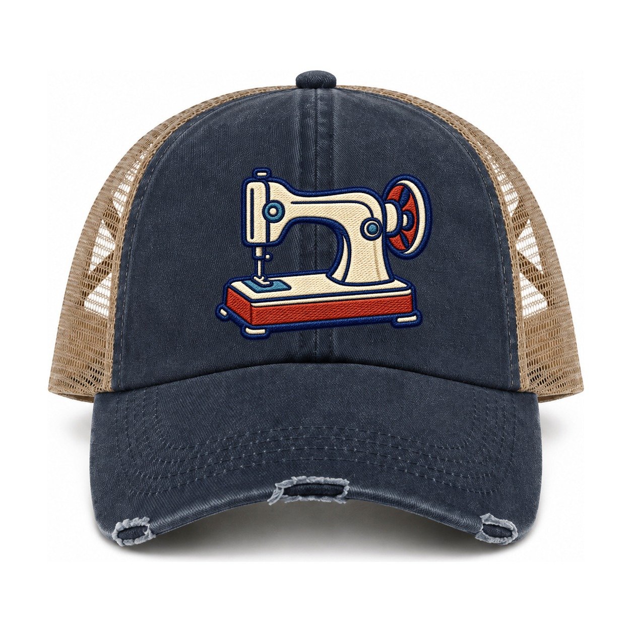 Navy-Khaki — front view
