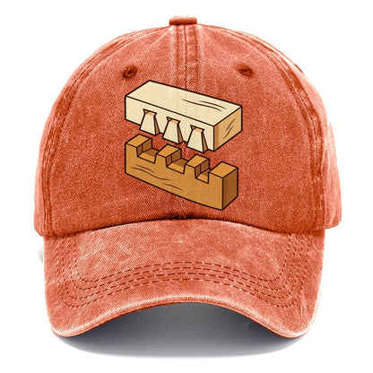 Dovetail Joint Study Woodworking Classic Cap – Terracotta Clay