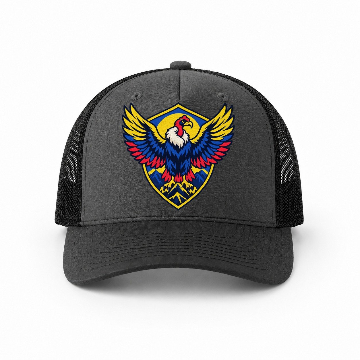 Dark Grey-Black — front view