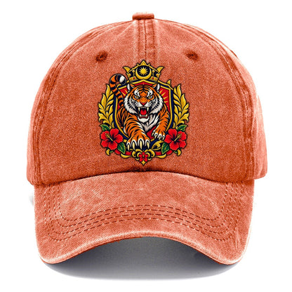 Malaysia Heraldic Crest Country Logos Classic Cap – Terracotta Clay