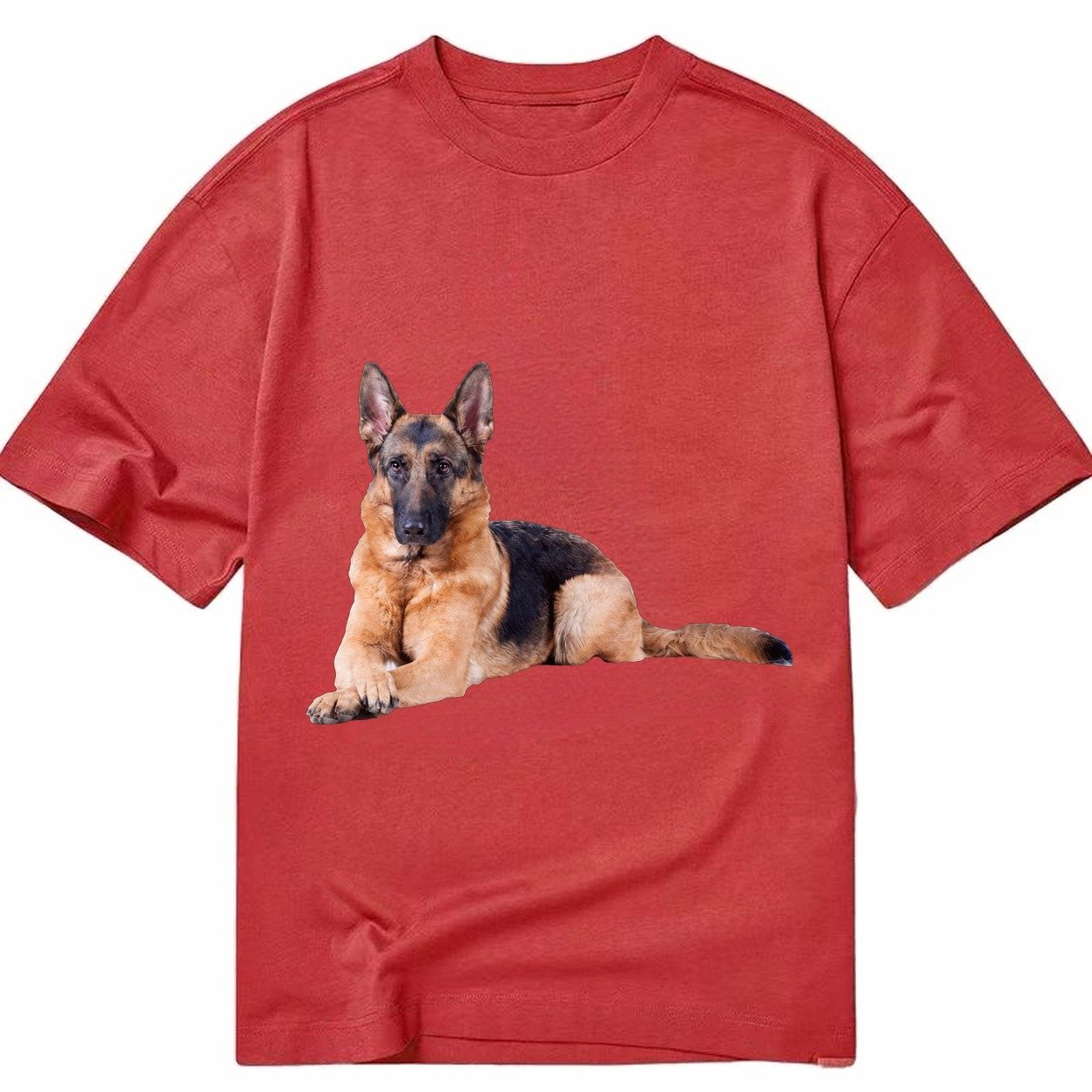 German Shepherd Chatgpt V1 Classic T-shirt – Red