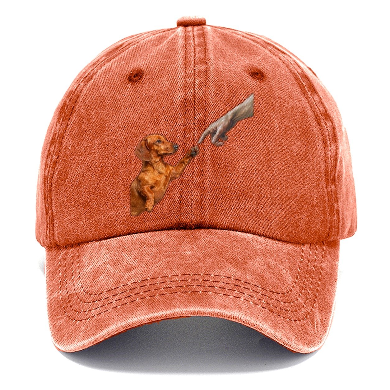 Divine Dachshund Classic Cap – Terracotta Clay
