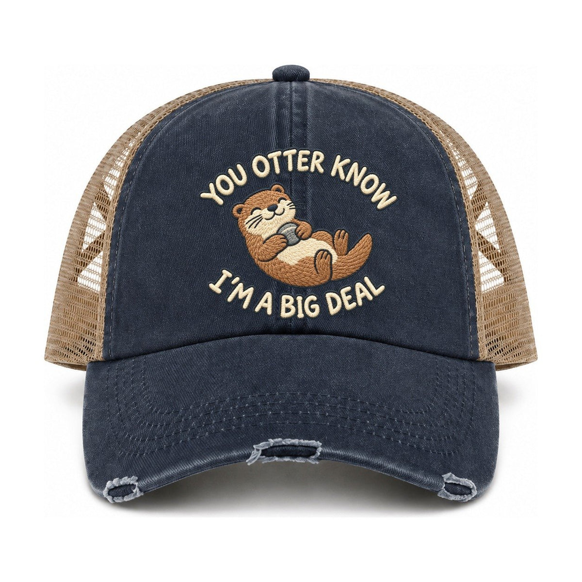 Navy-Khaki — front view