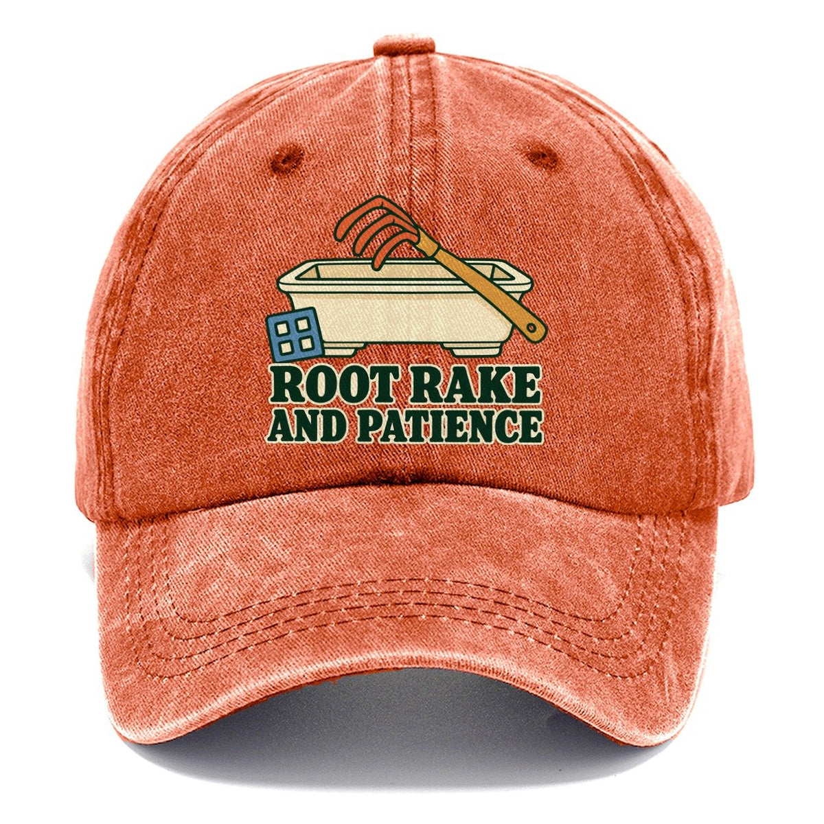 Root Rake And Patience Bonsai Classic Cap – Terracotta Clay