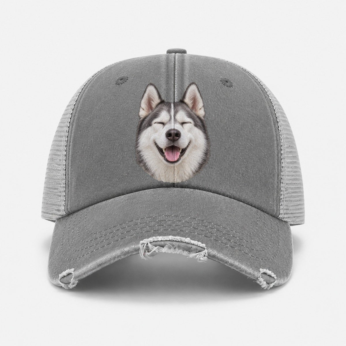 Grey — front view