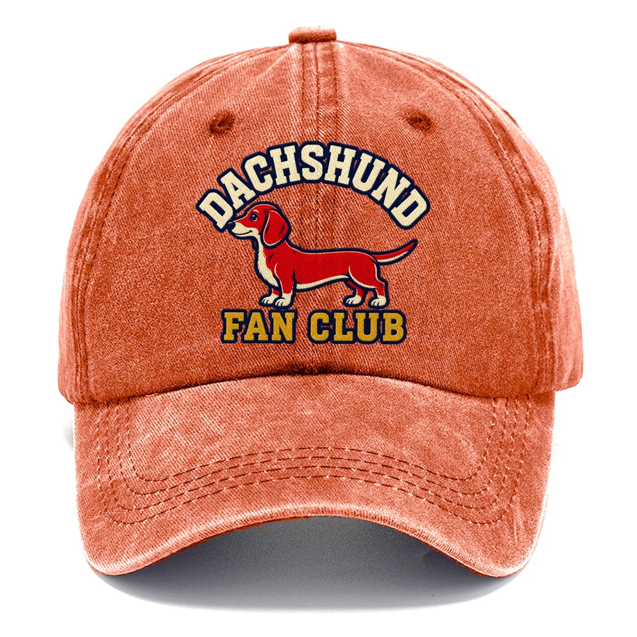Dachshund Fan Club Classic Cap – Terracotta Clay