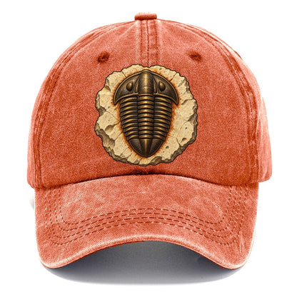 Trilobite In Limestone Rocks And Minerals Classic Cap – Terracotta Clay