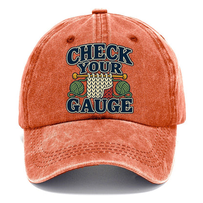 Check Your Gauge Yarn Crafts Classic Cap – Terracotta Clay
