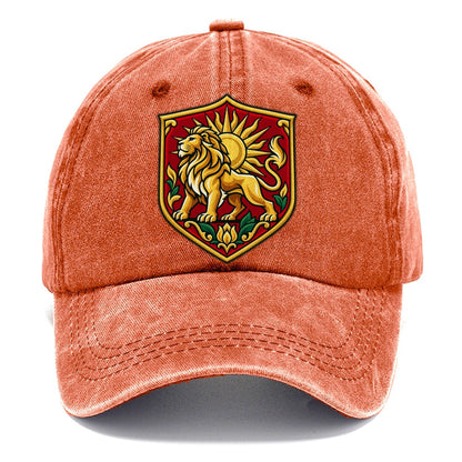 Iran Minimal Emblem Country Logos Classic Cap – Terracotta Clay