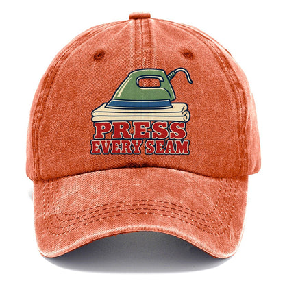 Press Every Seam Sewing And Quilting Classic Cap – Terracotta Clay