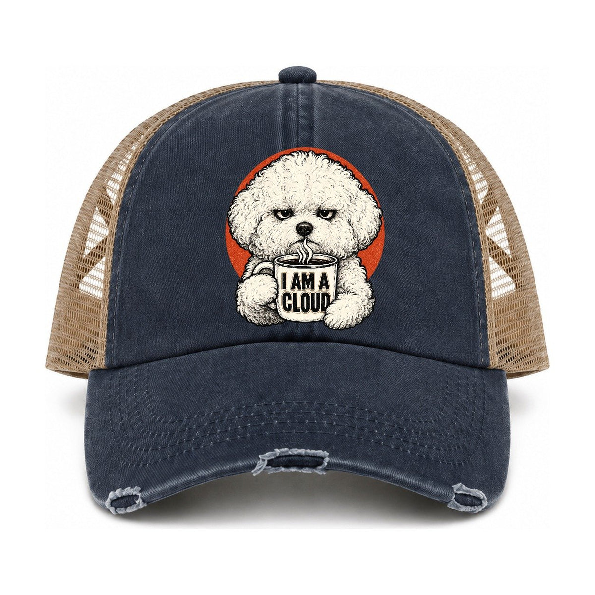 Navy-Khaki — front view