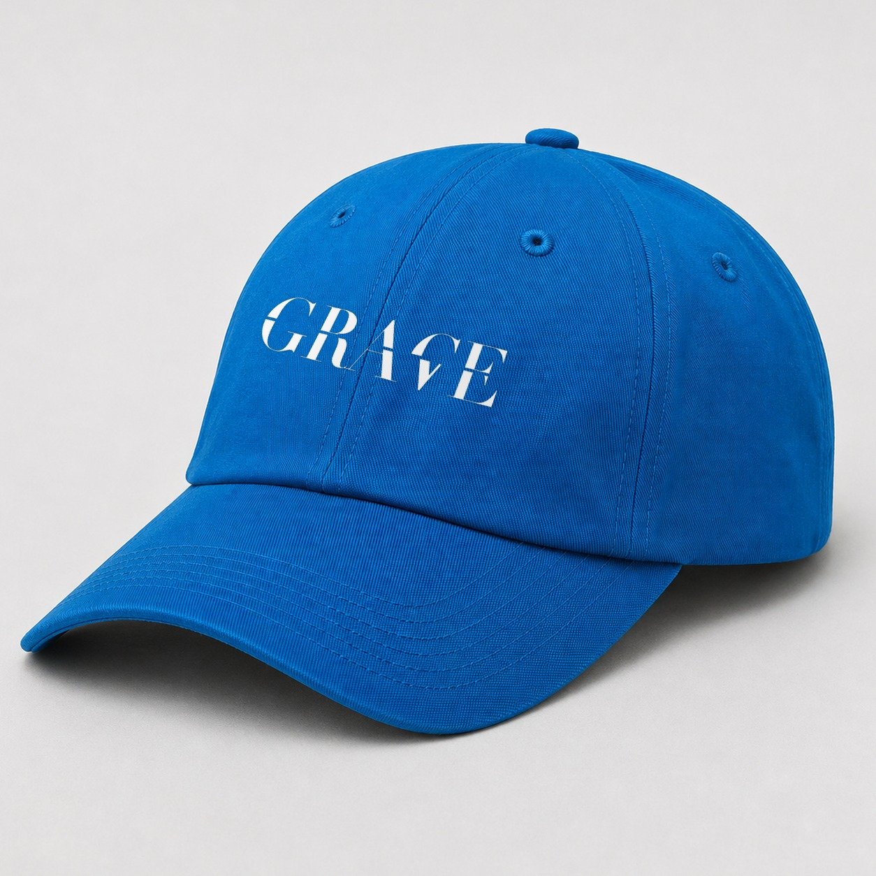 Blue — angle view