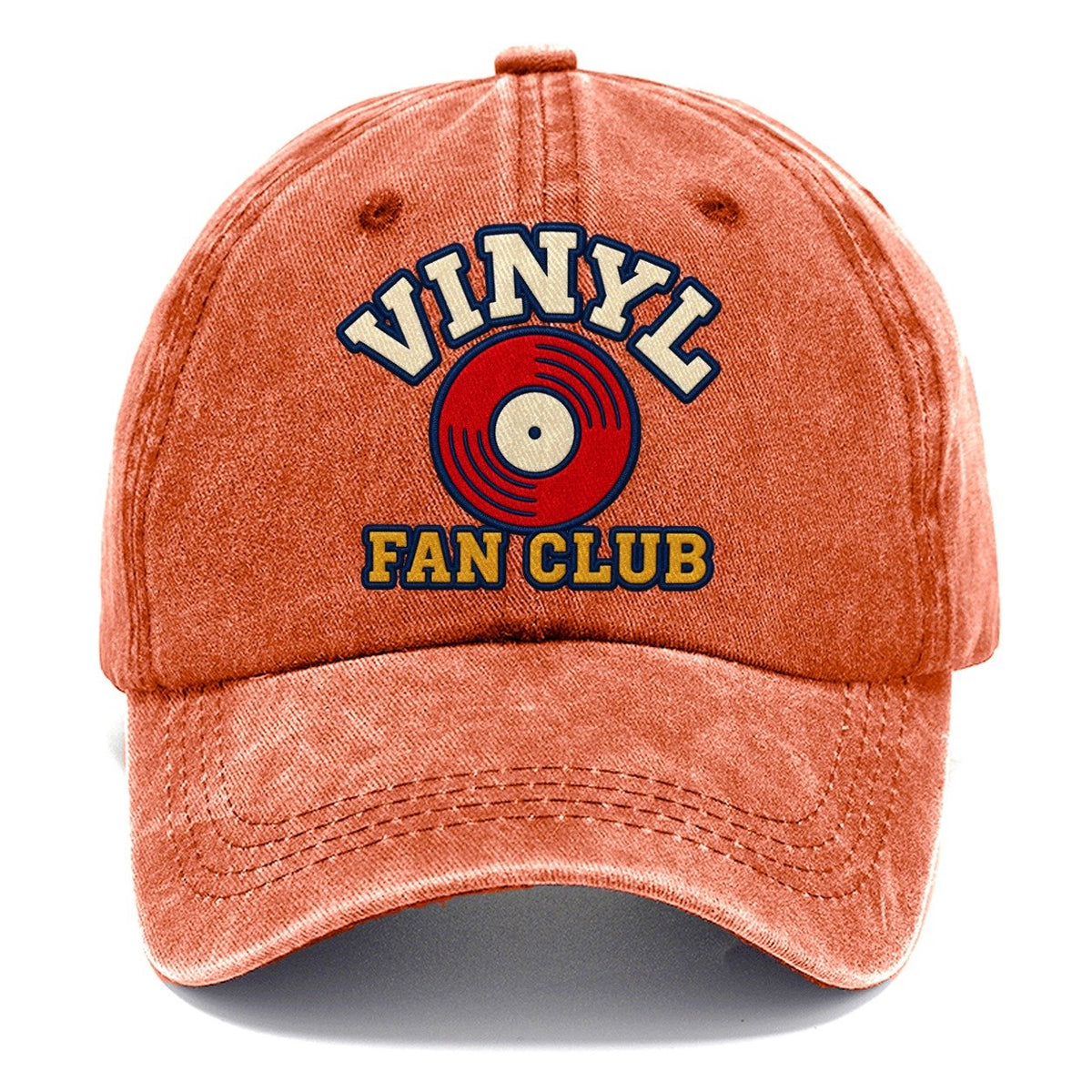 Vinyl Fan Club Classic Cap – Terracotta Clay