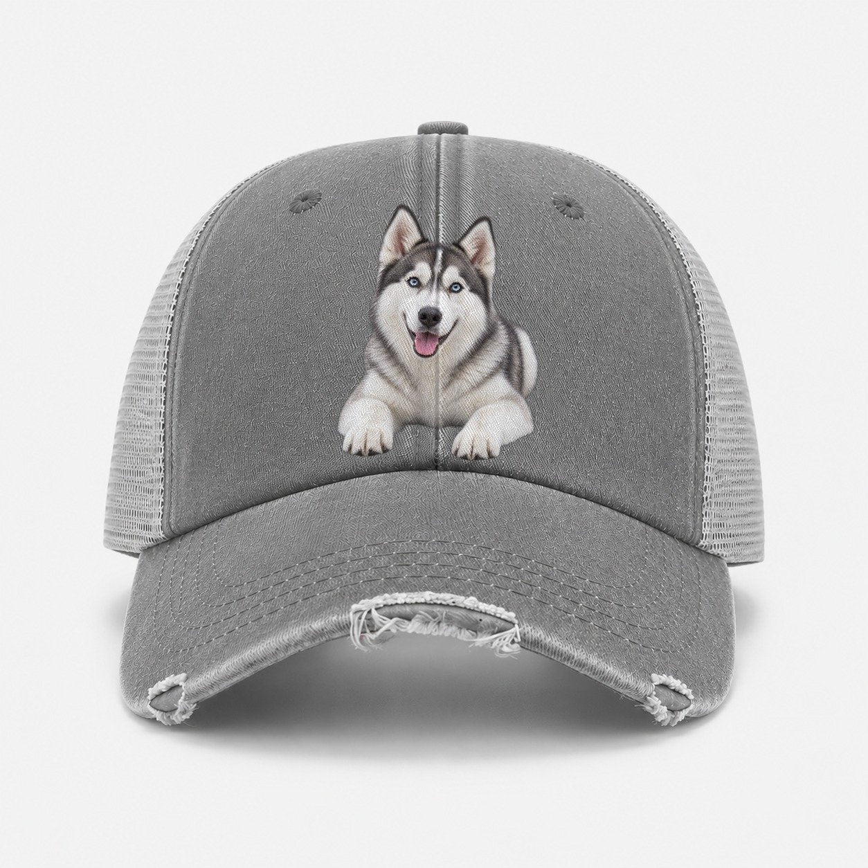 Grey — front view