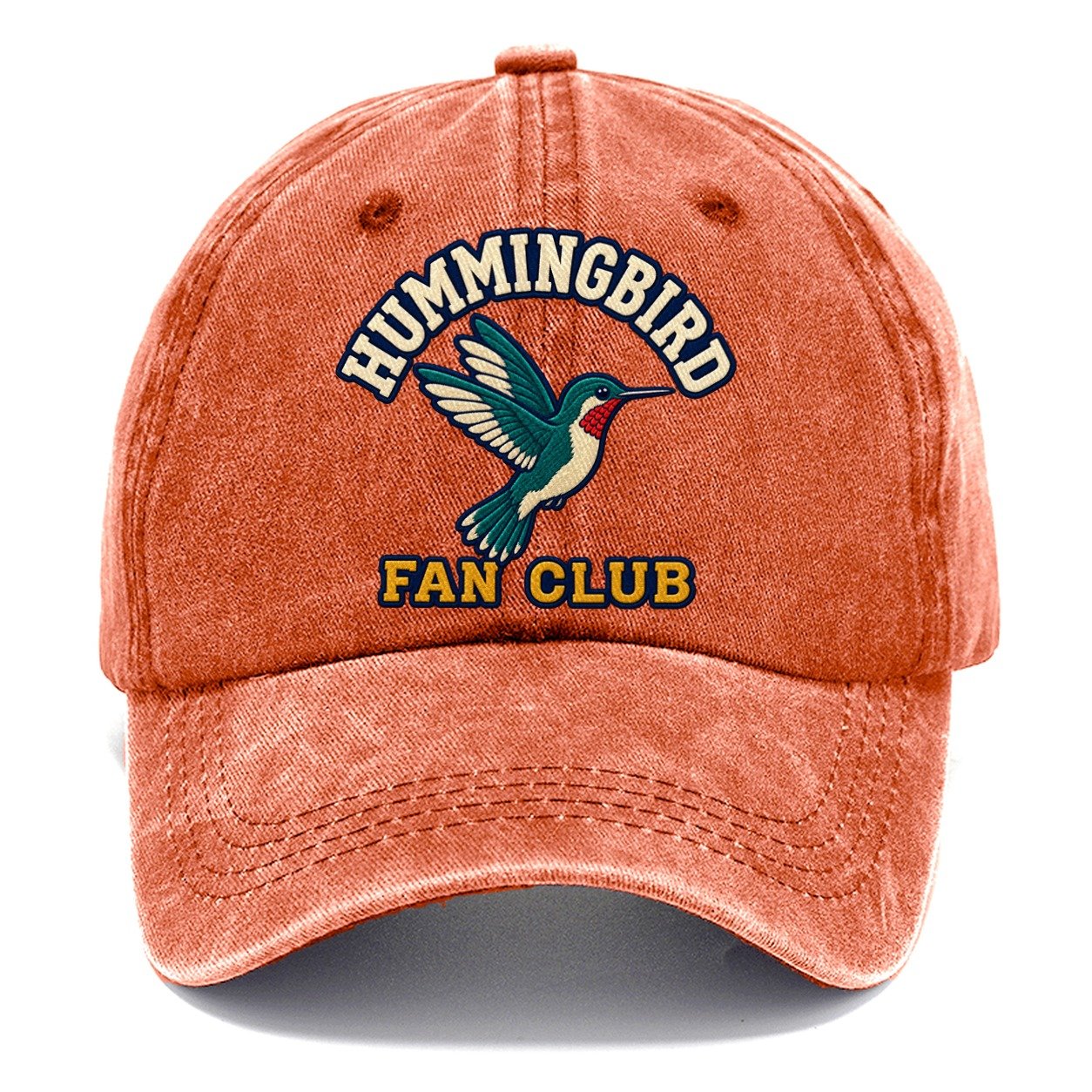 Hummingbird Fan Club Classic Cap – Terracotta Clay