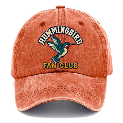 Hummingbird Fan Club Classic Cap – Terracotta Clay