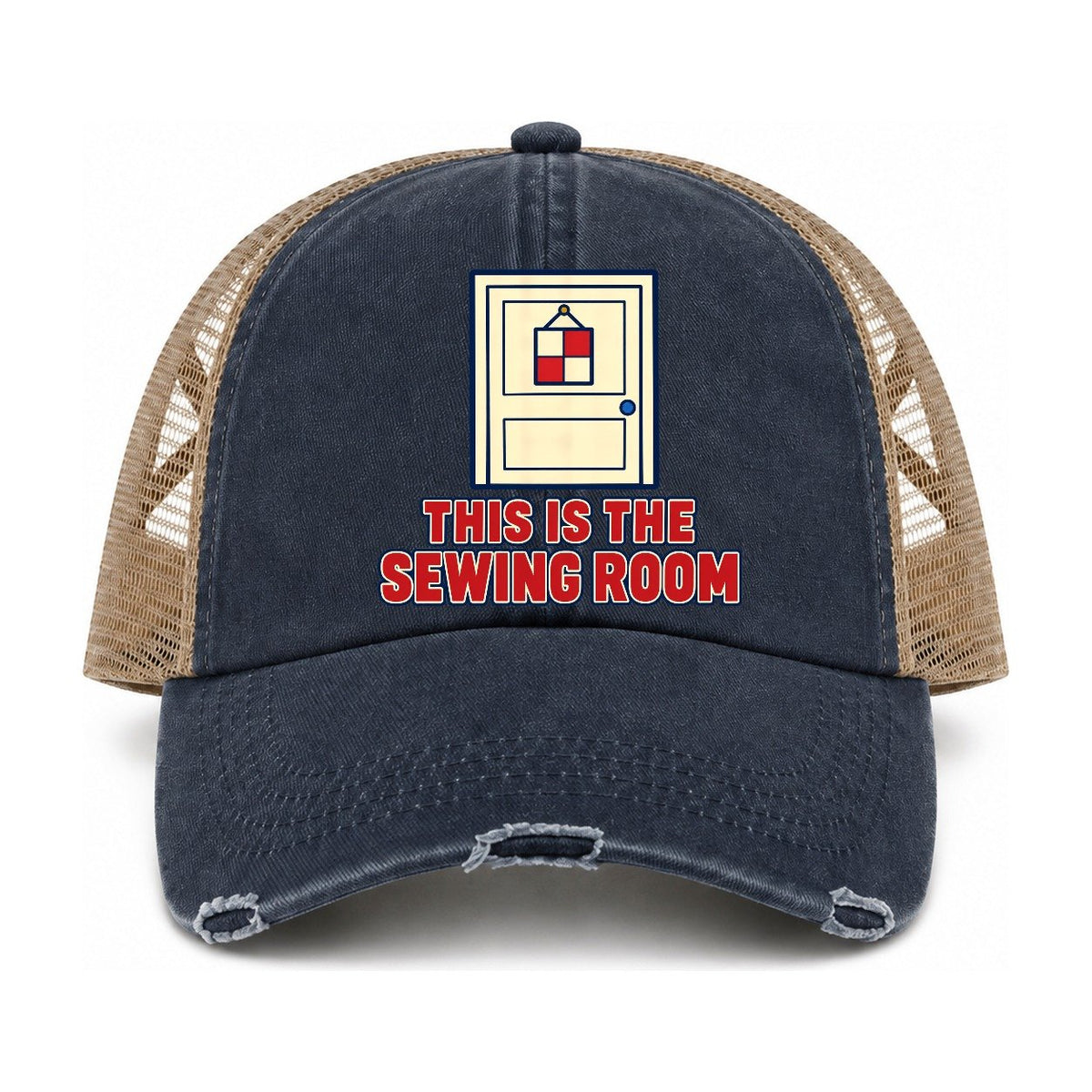 Navy-Khaki — front view