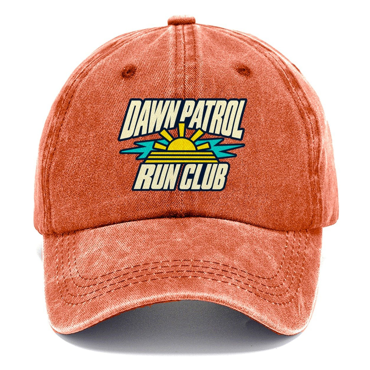 Dawn Patrol Run Club 90S Running Clubs Classic Cap – Terracotta Clay