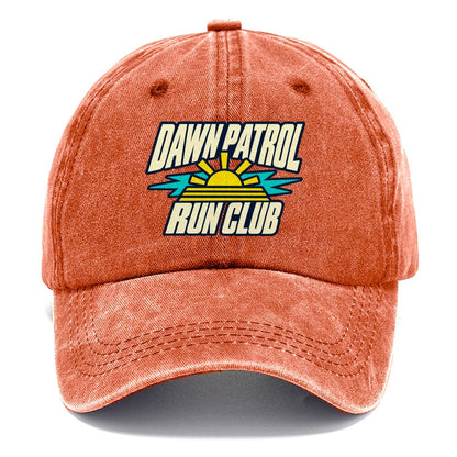 Dawn Patrol Run Club 90S Running Clubs Classic Cap – Terracotta Clay