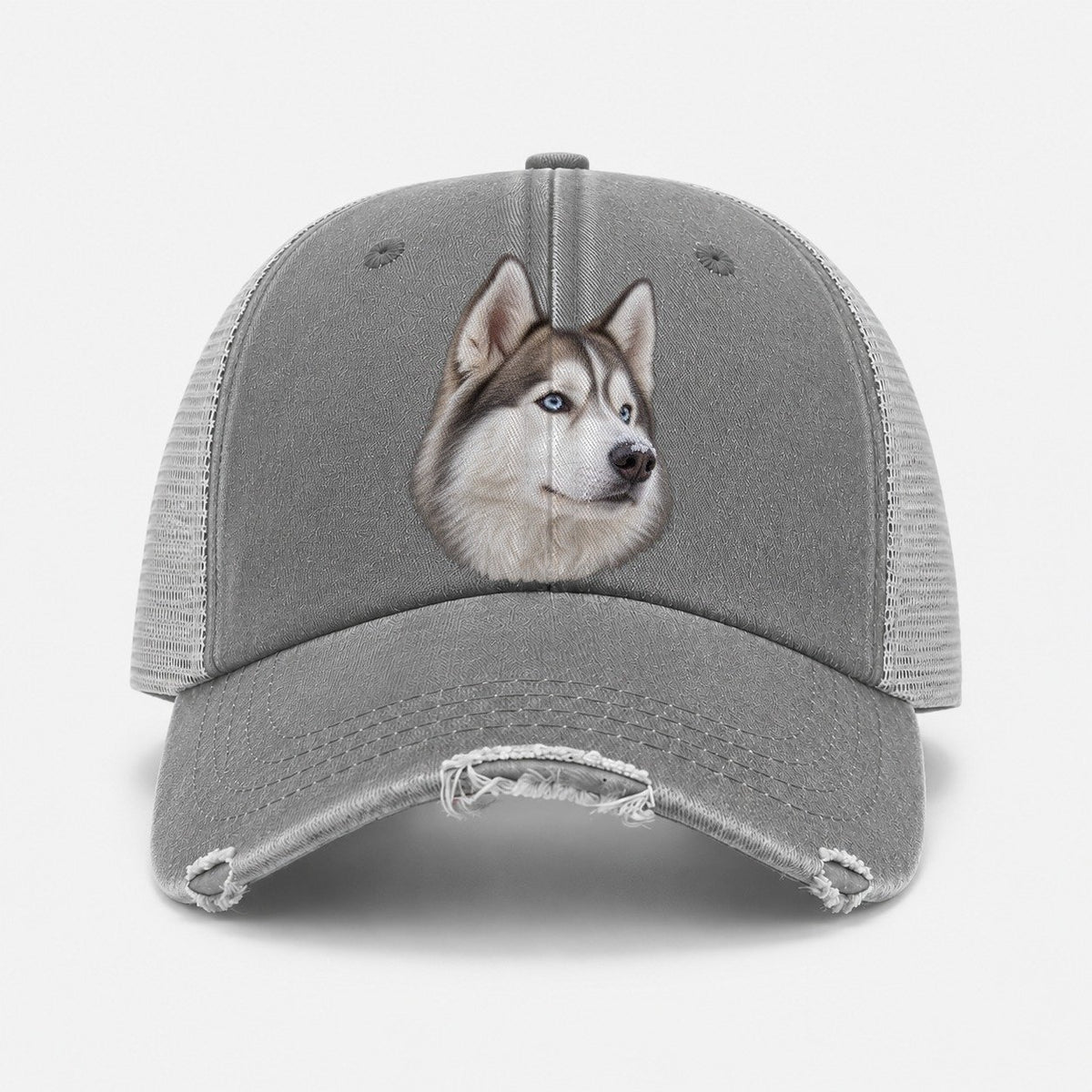 Grey — front view