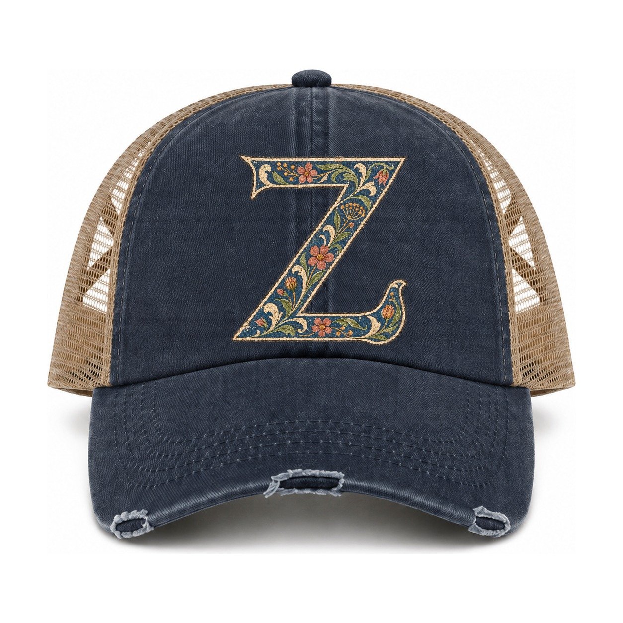 Navy-Khaki — front view