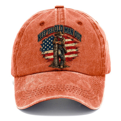 Keep The Old Man Out Old Man Strong Classic Cap – Terracotta Clay