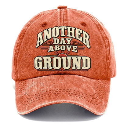 Another Day Above Ground American Wit Classic Cap – Terracotta Clay