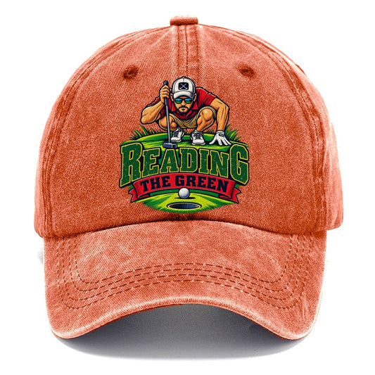 Reading The Green Golf Life Classic Cap – Terracotta Clay