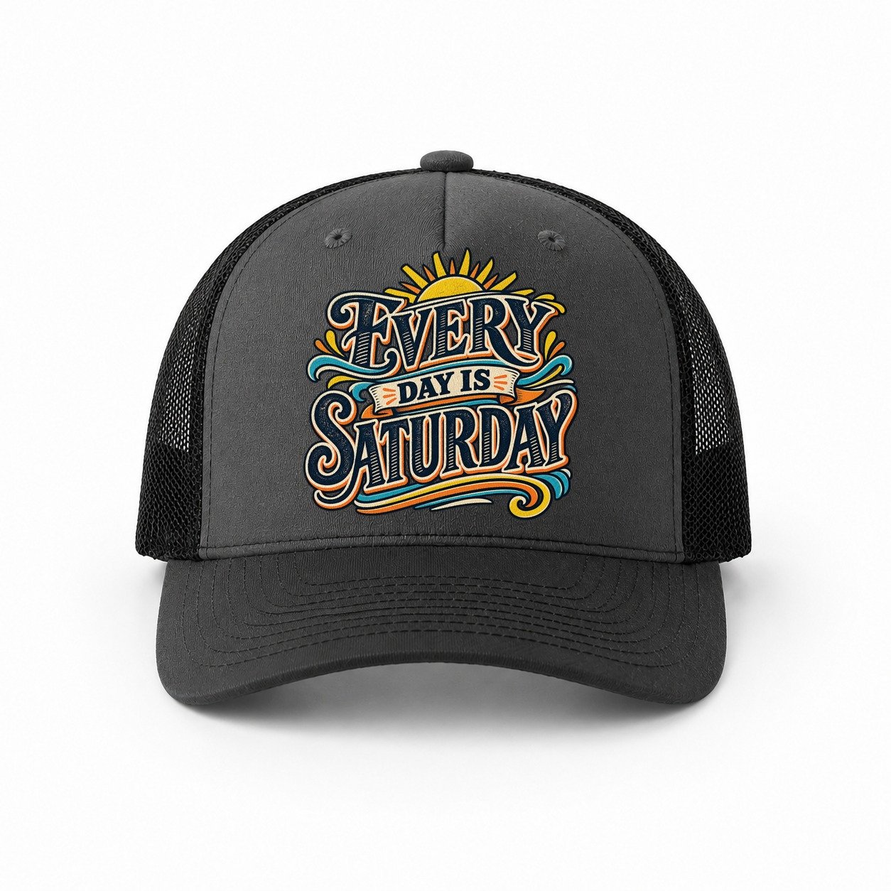 Dark Grey-Black — front view