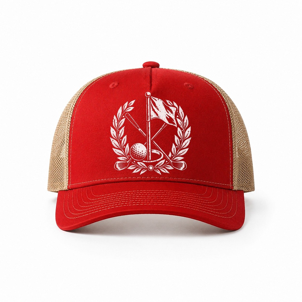 Red-Khaki — front view