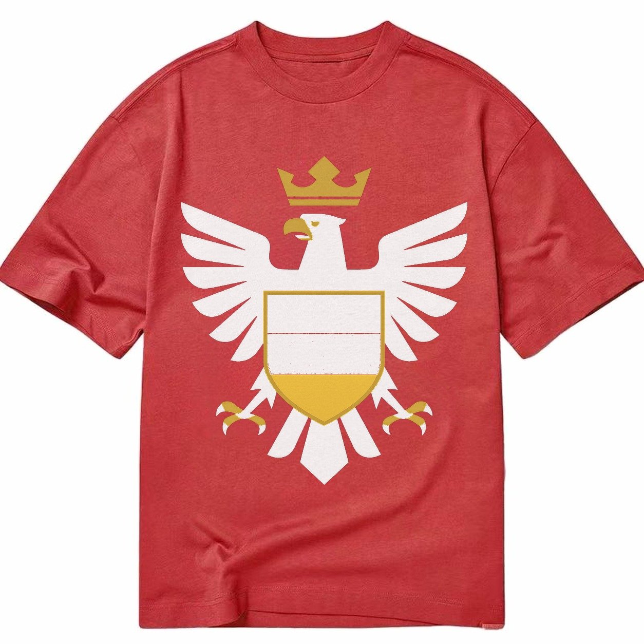 Germany Eagle Emblem Classic T-shirt – Red