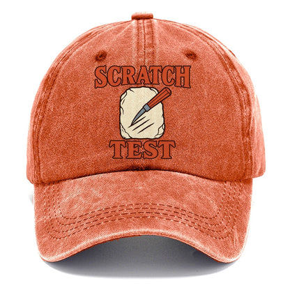 Hardness Scale Study Rocks And Minerals Classic Cap – Terracotta Clay