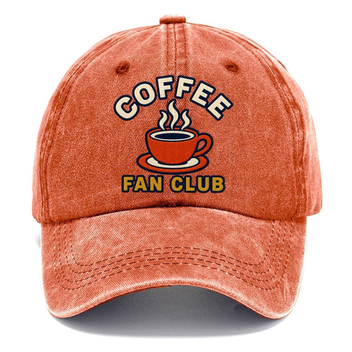 Coffee Fan Club Classic Cap – Terracotta Clay
