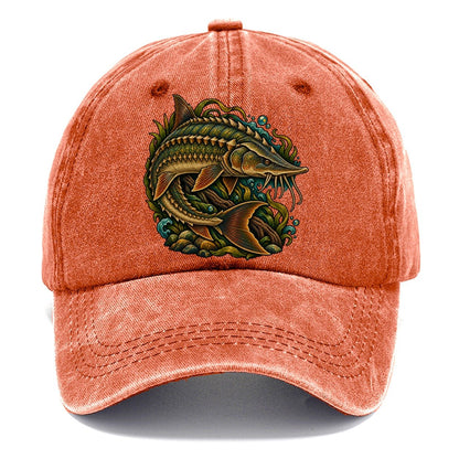 Lake Sturgeon Armor Fishing Club Classic Cap – Terracotta Clay