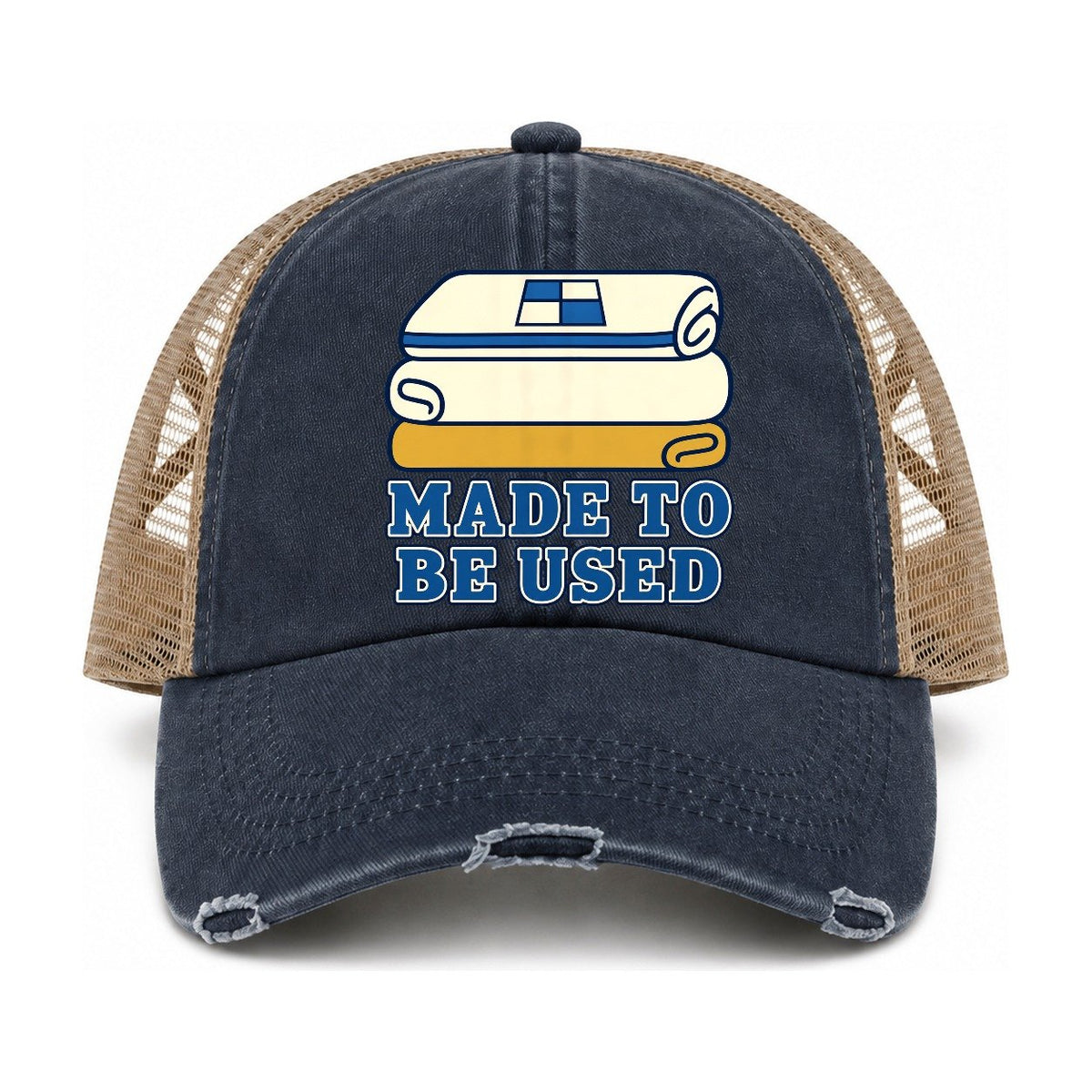 Navy-Khaki — front view