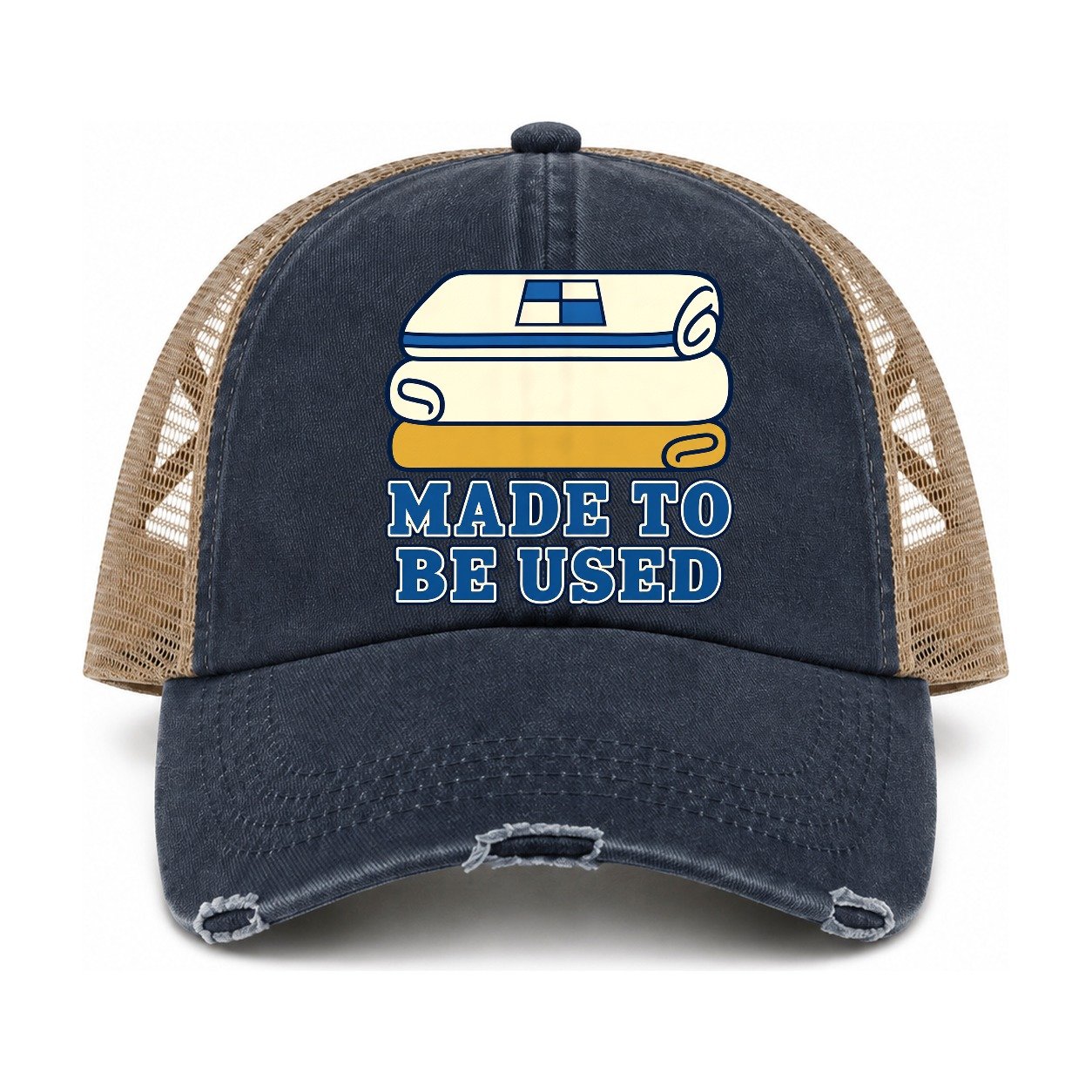 Navy-Khaki — front view