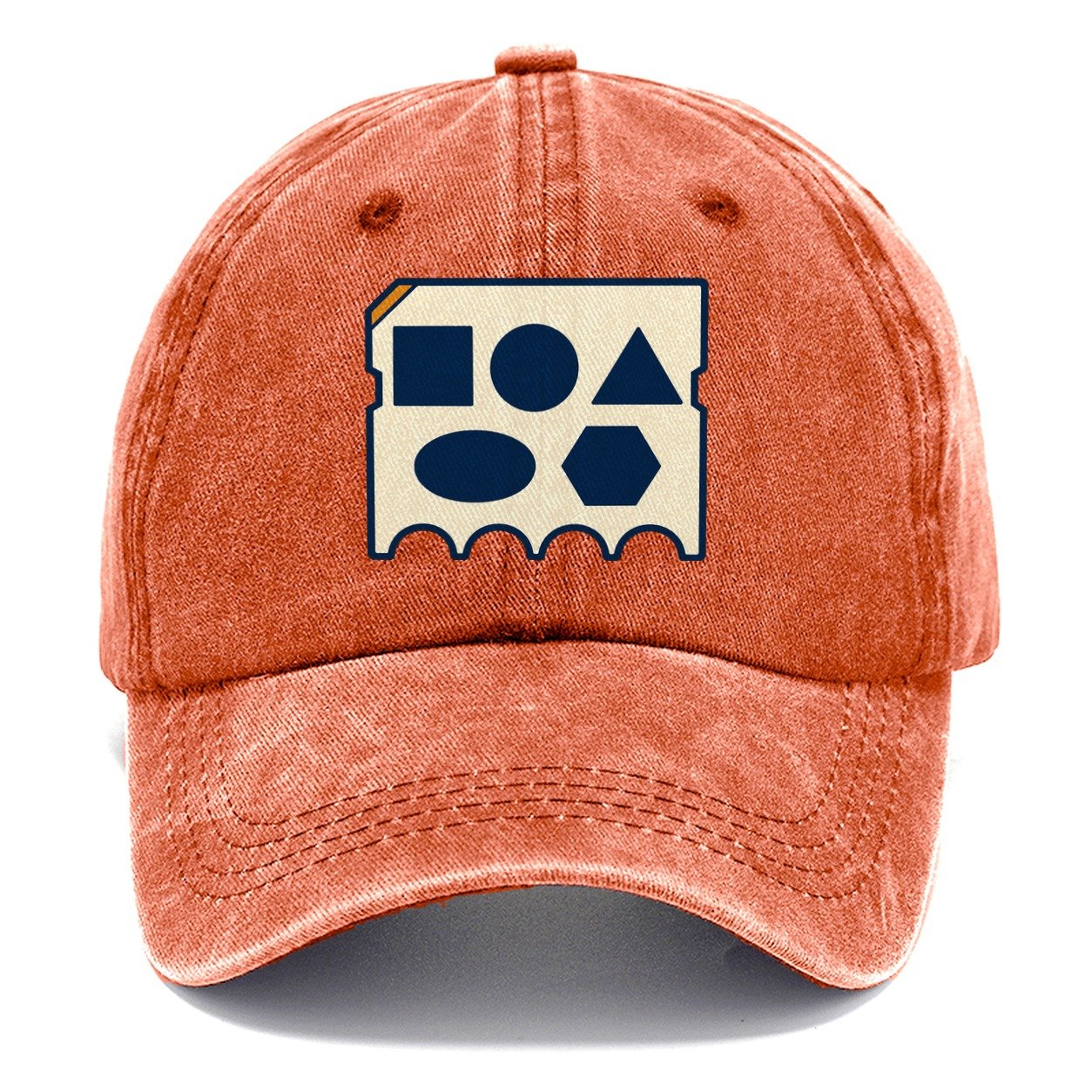 Swage Block Face Blacksmithing Classic Cap – Terracotta Clay