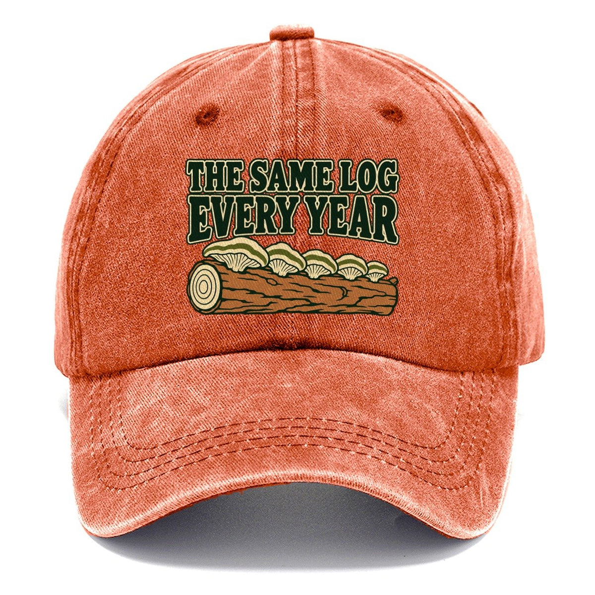 The Same Log Every Year Foraging And Mycology Classic Cap – Terracotta Clay
