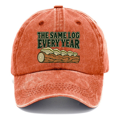 The Same Log Every Year Foraging And Mycology Classic Cap – Terracotta Clay