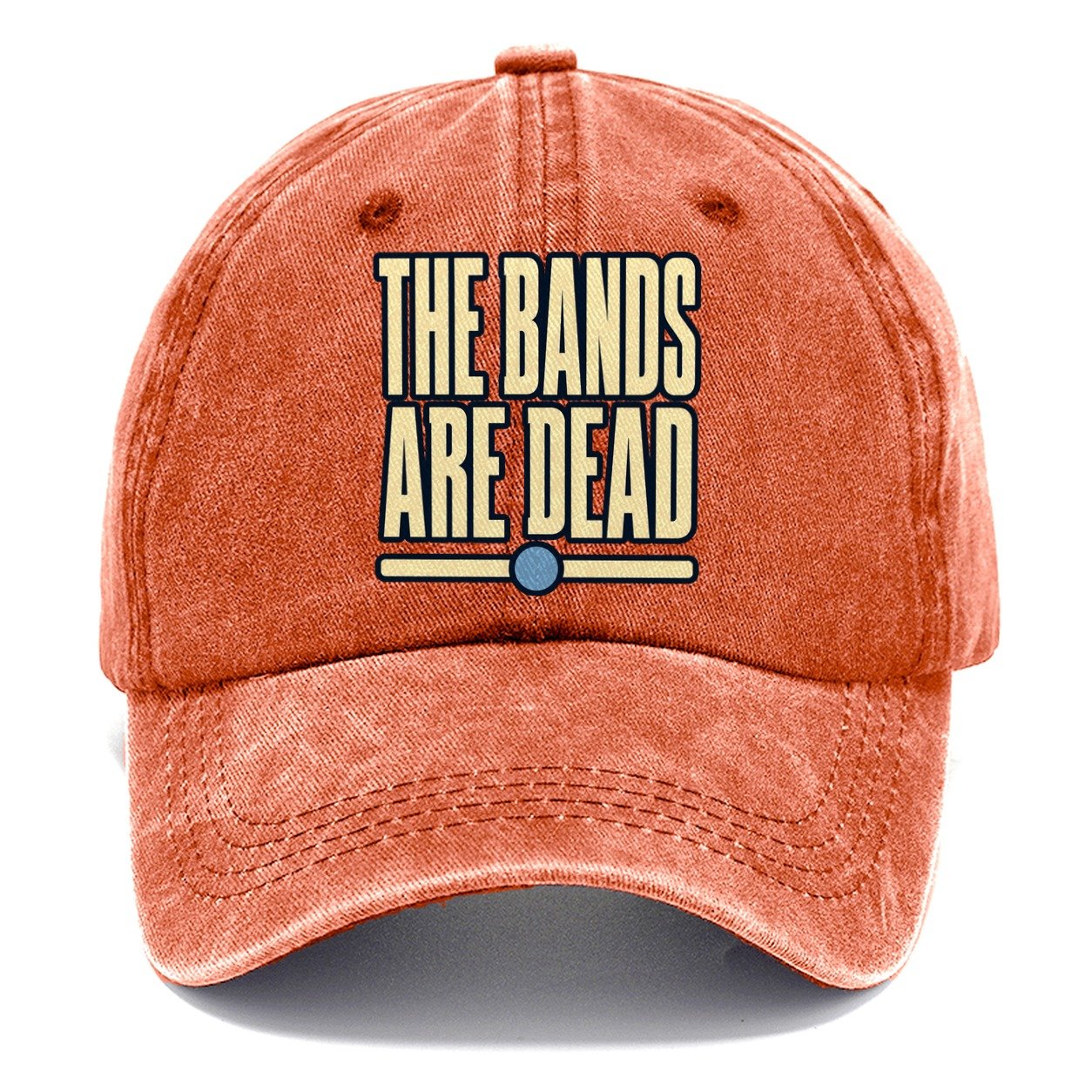 The Bands Are Dead Amateur Radio Classic Cap – Terracotta Clay