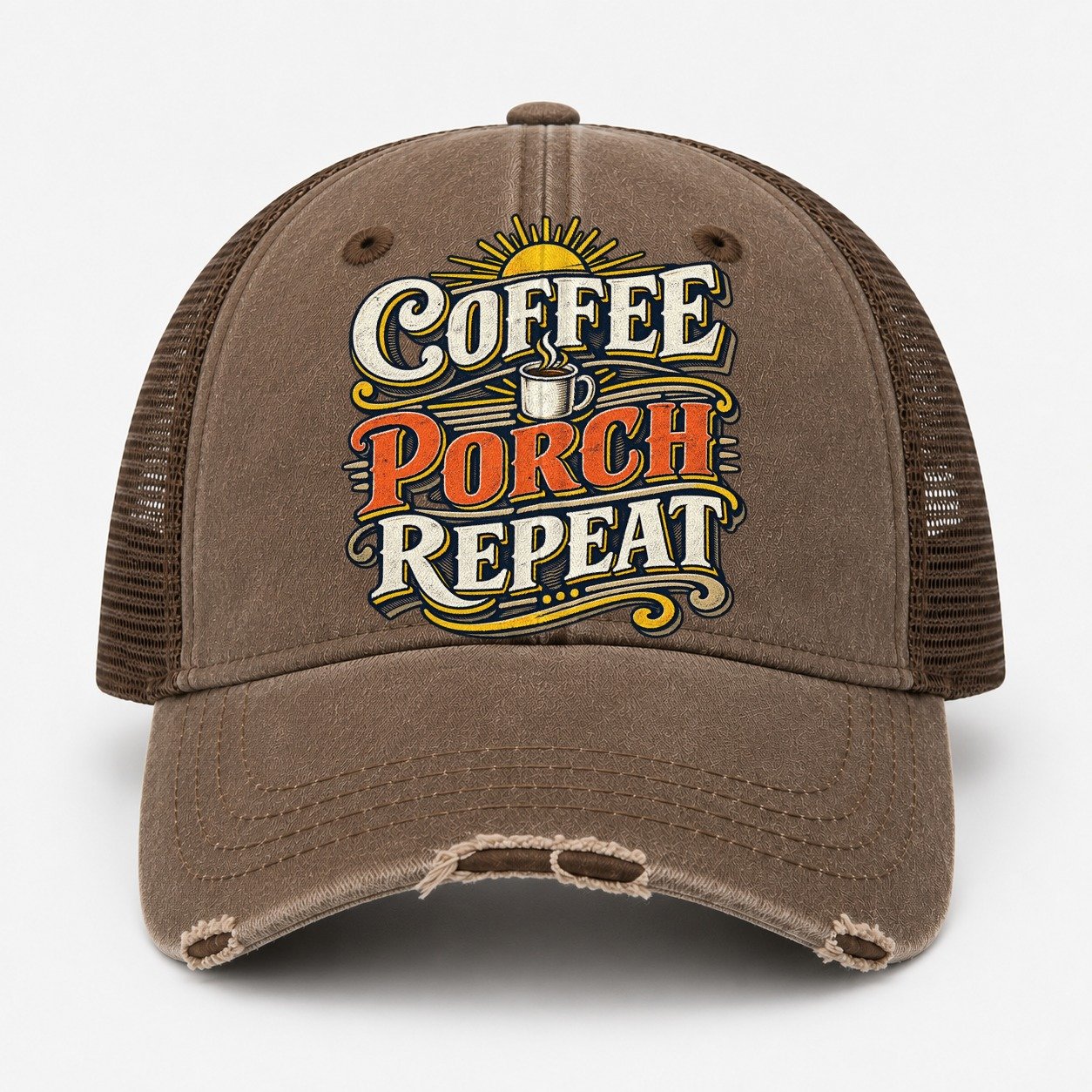 Coffee — front view