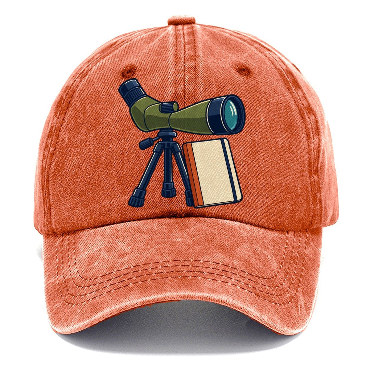 Spotting Scope And Notebook Birdwatching Classic Cap – Terracotta Clay