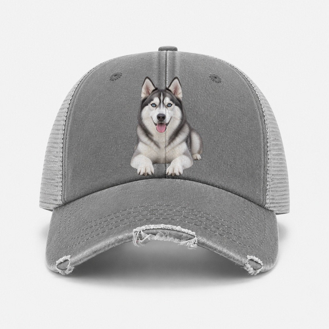 Grey — front view