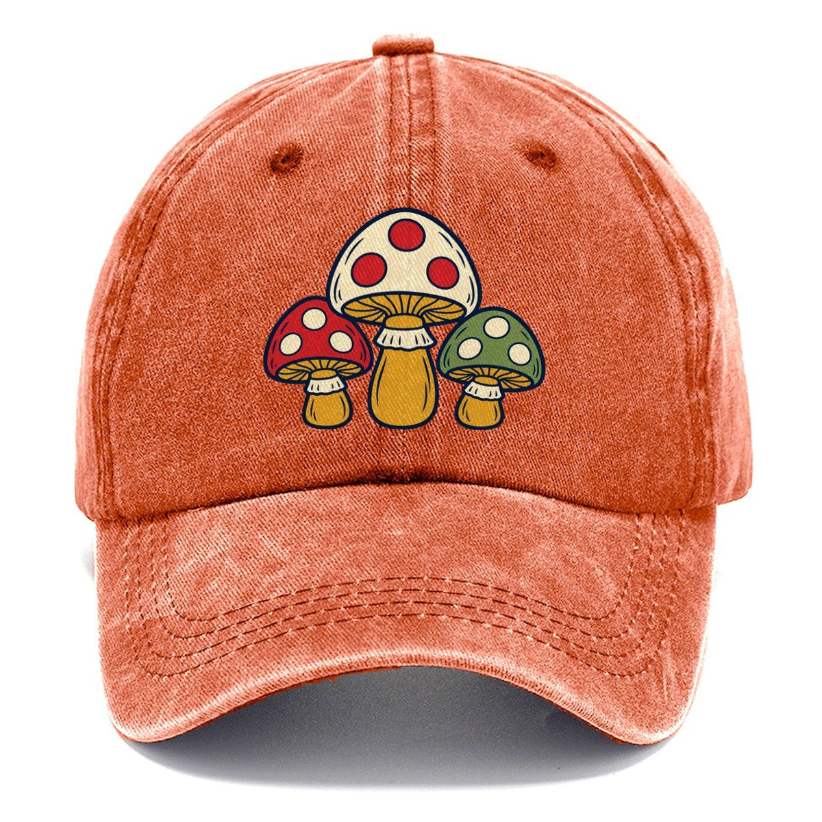 Felted Mushroom Trio Yarn Crafts Classic Cap – Terracotta Clay