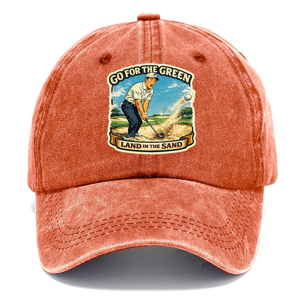 Land In The Sand Classic Cap – Terracotta Clay