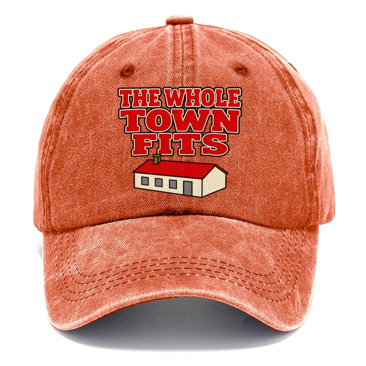 The Whole Town Fits Model Railways Classic Cap – Terracotta Clay