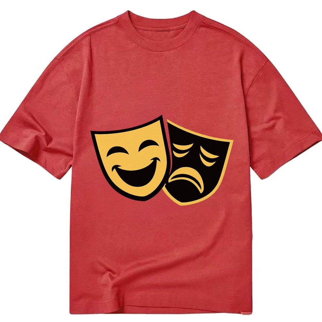 Golden Duality Of Theater Ac39f189b447 1770611732078 Classic T-shirt – Red