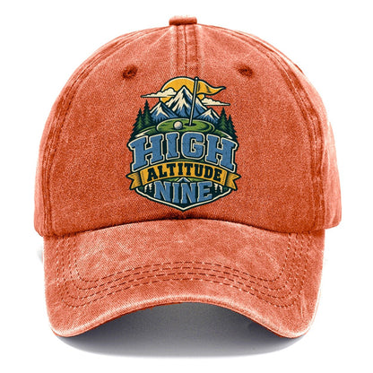 High Altitude Nine Golf Life Classic Cap – Terracotta Clay